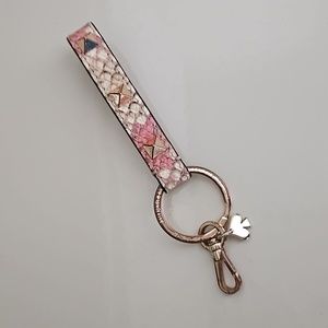 Kate Spade Leather Strap Key Tag